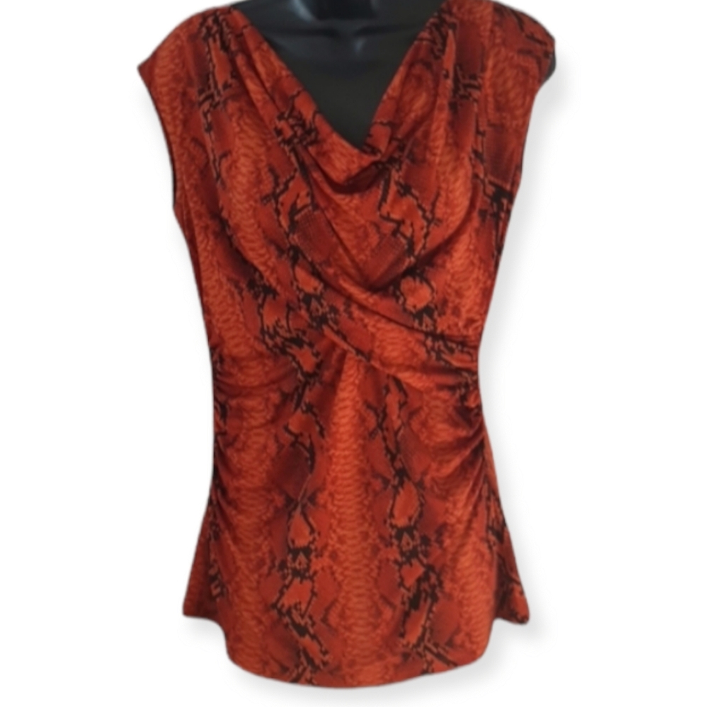 Vince Camuto Ladies top size S Orange